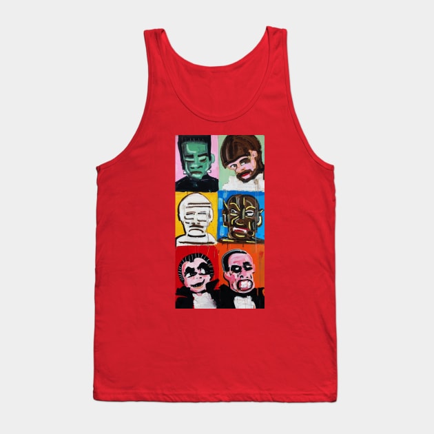 Monster Mash Tank Top by ElSantosWorld